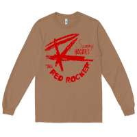 Toasted Coconut red rocker music Long Sleeve Tee - Craftify