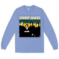 Colony Blue Cowboy Junkies, Cowboy, Junkies, Cowboy Junkie, Cowboy Junkies vintage Long Sleeve Tee - Craftify