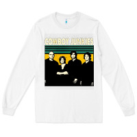 White Cowboy Junkies, Cowboy, Junkies, Cowboy Junkie, Cowboy Junkies vintage Long Sleeve Tee - Craftify