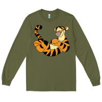 Army Green tigger Long Sleeve Tee - Craftify