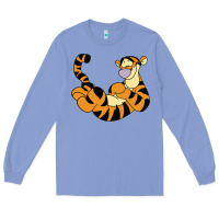 Colony Blue tigger Long Sleeve Tee - Craftify