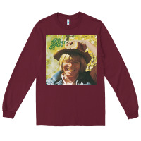 Burgundy john denver estate releases unrele Long Sleeve Tee - Craftify
