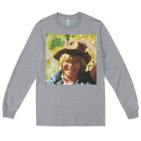 Heather Grey john denver estate releases unrele Long Sleeve Tee - Craftify