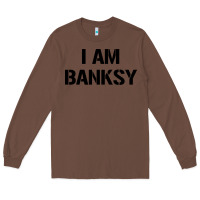 Chestnut i am banksy Long Sleeve Tee - Craftify