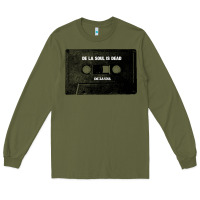 Army Green De La Soul Cassette Tape Long Sleeve Tee - Craftify