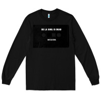 Black De La Soul Cassette Tape Long Sleeve Tee - Craftify