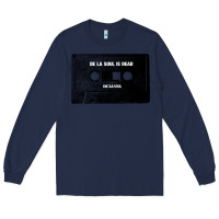 Navy De La Soul Cassette Tape Long Sleeve Tee - Craftify
