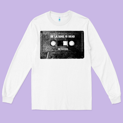 De La Soul Cassette Tape Long Sleeve Tee Designed By Craftify