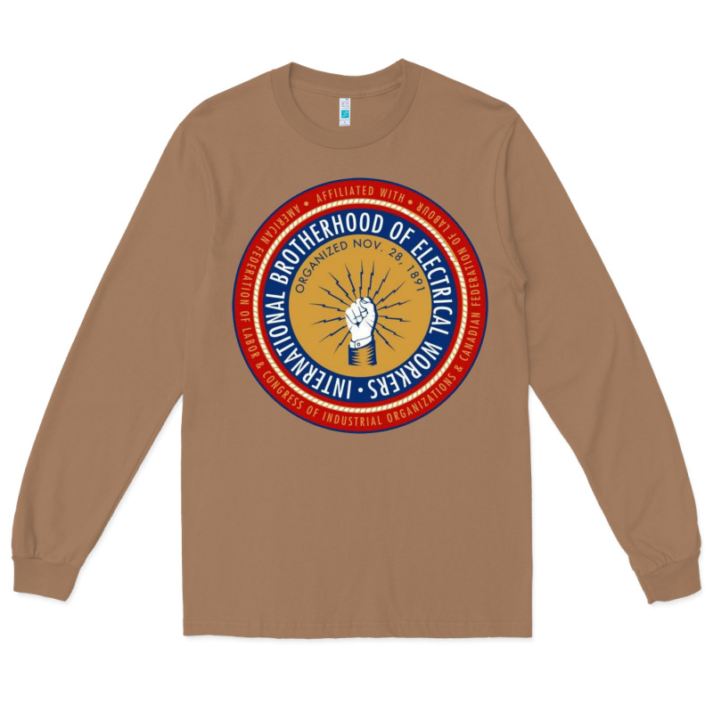 Ibew Electrician 1 Long Sleeve Tee by Craftify | Teevron