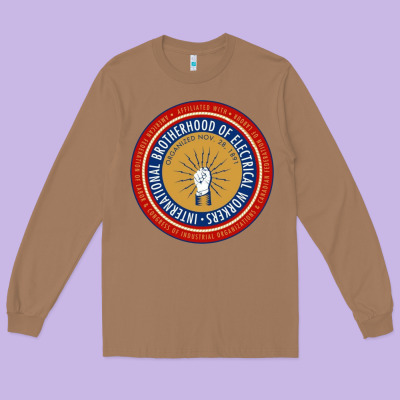 Ibew Electrician 1 Long Sleeve Tee Designed By Craftify