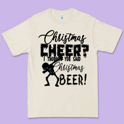 Christmas Cheer I Thought You Said Christmas Beer Premium Tee Designed By Bettercallsaul