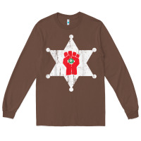 Chestnut GONZOS SHERIFF HUNTERS S THOMPSON Long Sleeve Tee - Craftify