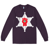 Plum GONZOS SHERIFF HUNTERS S THOMPSON Long Sleeve Tee - Craftify