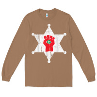 Toasted Coconut GONZOS SHERIFF HUNTERS S THOMPSON Long Sleeve Tee - Craftify