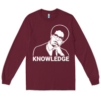 Burgundy sowell knowledge thomas economist black history t shirt Long Sleeve Tee - Craftify