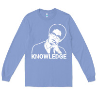 Colony Blue sowell knowledge thomas economist black history t shirt Long Sleeve Tee - Craftify