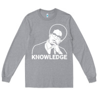 Heather Grey sowell knowledge thomas economist black history t shirt Long Sleeve Tee - Craftify