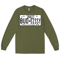 Army Green country love gilley's bud n sissy texas cowboy license gift raglan bas Long Sleeve Tee - Craftify