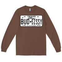 Chestnut country love gilley's bud n sissy texas cowboy license gift raglan bas Long Sleeve Tee - Craftify