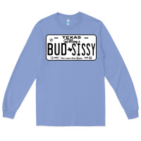 Colony Blue country love gilley's bud n sissy texas cowboy license gift raglan bas Long Sleeve Tee - Craftify