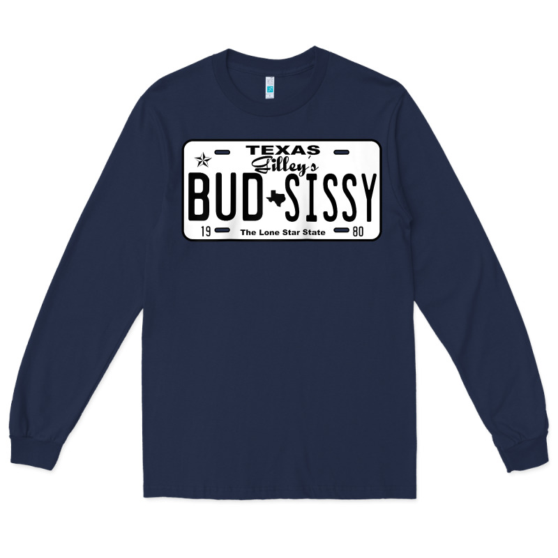 Country Love Gilley's Bud N Sissy Texas Cowboy License Gift Raglan Bas Long Sleeve Tee by Craftify | Teevron
