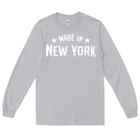Moon Dust Made In New York NY City NYC New Yorker My Home State Pride Premium T- Long Sleeve Tee - Craftify