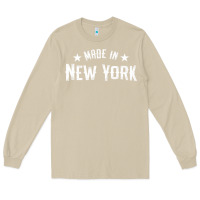 Mushroom Made In New York NY City NYC New Yorker My Home State Pride Premium T- Long Sleeve Tee - Craftify