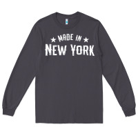 Smoke Made In New York NY City NYC New Yorker My Home State Pride Premium T- Long Sleeve Tee - Craftify