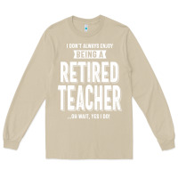Mushroom Retired Teacher Long Sleeve Tee - Craftify