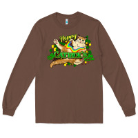 Chestnut St. Patrick's Day cat Long Sleeve Tee - HowdyJamesFarm