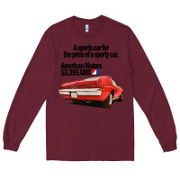 Burgundy AMC AMX Long Sleeve Tee - Craftify