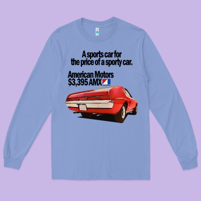 Amc Amx Long Sleeve Tee Designed By Craftify