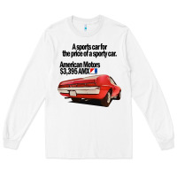White AMC AMX Long Sleeve Tee - Craftify