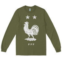 Army Green FFF Two Stars Long Sleeve Tee - Craftify