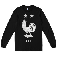 Black FFF Two Stars Long Sleeve Tee - Craftify