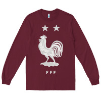Burgundy FFF Two Stars Long Sleeve Tee - Craftify