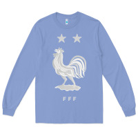 Colony Blue FFF Two Stars Long Sleeve Tee - Craftify