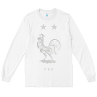 White FFF Two Stars Long Sleeve Tee - Craftify