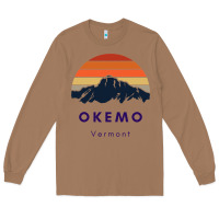 Toasted Coconut Okemo Vermont Skiing Snowboarding Hikers Gifts for VT Travel Long Sleeve Tee - InspiraDesign
