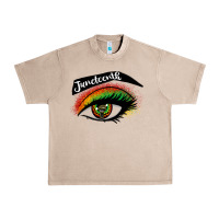 French Oak juneteenth eyelash cowgirl Urban Heavy Tee - CowGirlArtShop
