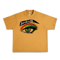Juneteenth Eyelash Cowgirl Urban Heavy Tee | Teevron