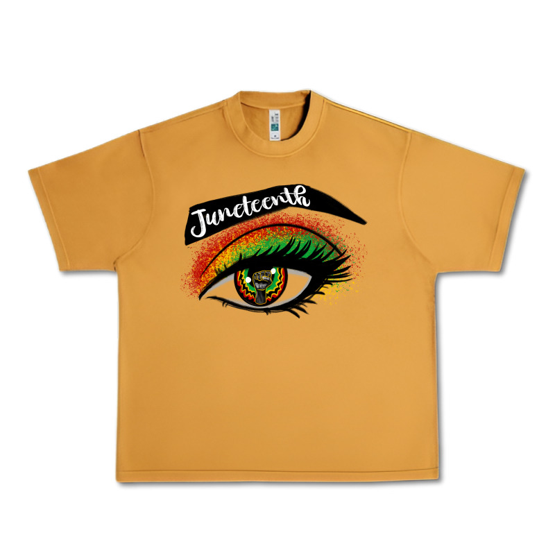 Juneteenth Eyelash Cowgirl Urban Heavy Tee by CowGirlArtShop | Teevron