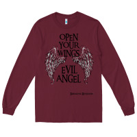 Burgundy BREAKING BENJAMIN Long Sleeve Tee - InspiraDesign