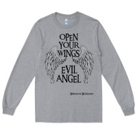 Heather Grey BREAKING BENJAMIN Long Sleeve Tee - InspiraDesign
