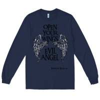 Navy BREAKING BENJAMIN Long Sleeve Tee - InspiraDesign