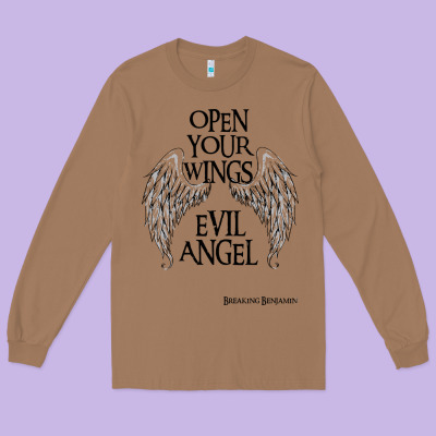 Breaking Benjamin Long Sleeve Tee Designed By Inspiradesign
