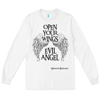 White BREAKING BENJAMIN Long Sleeve Tee - InspiraDesign