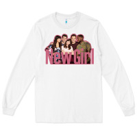 White new girl tv series Long Sleeve Tee - InspiraDesign