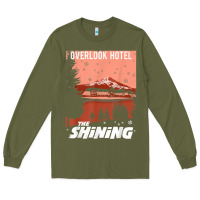 Army Green the shining overlook ad t shirt Long Sleeve Tee - InspiraDesign