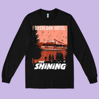 The Shining Overlook Ad T Shirt Long Sleeve Tee Designed By Inspiradesign
